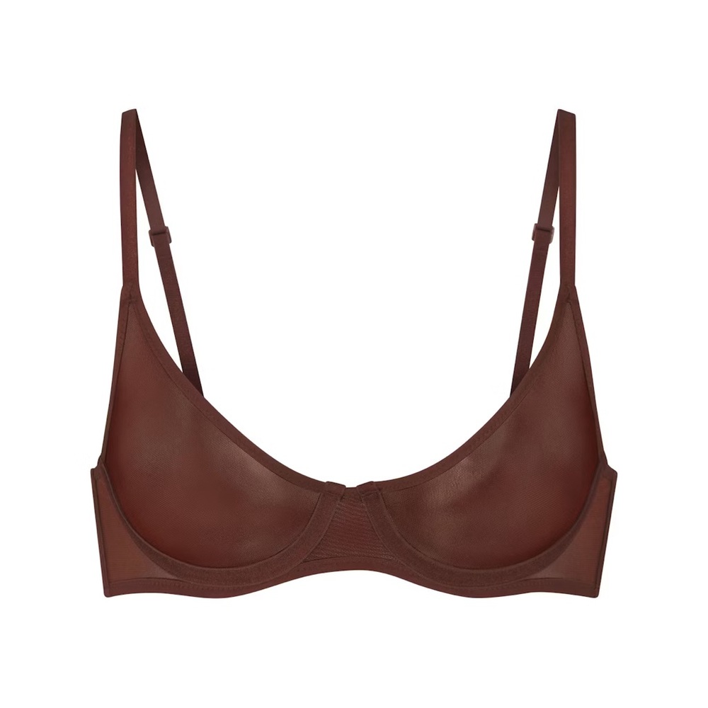 Ultra Fine Mesh Scoop Bra